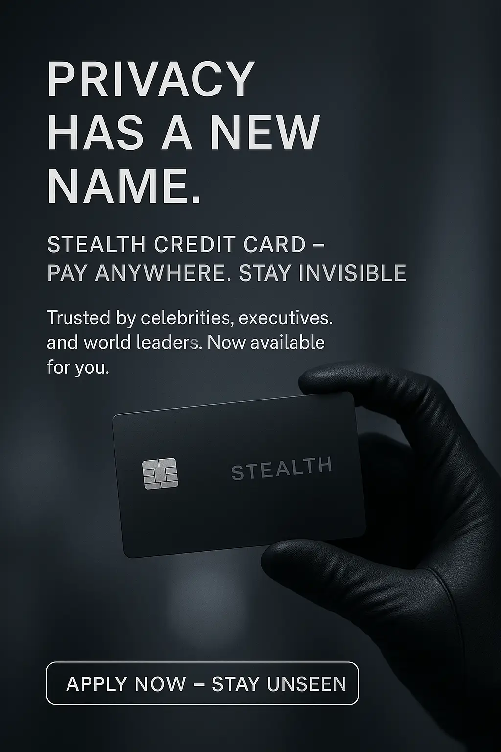 Stealth Credit Card